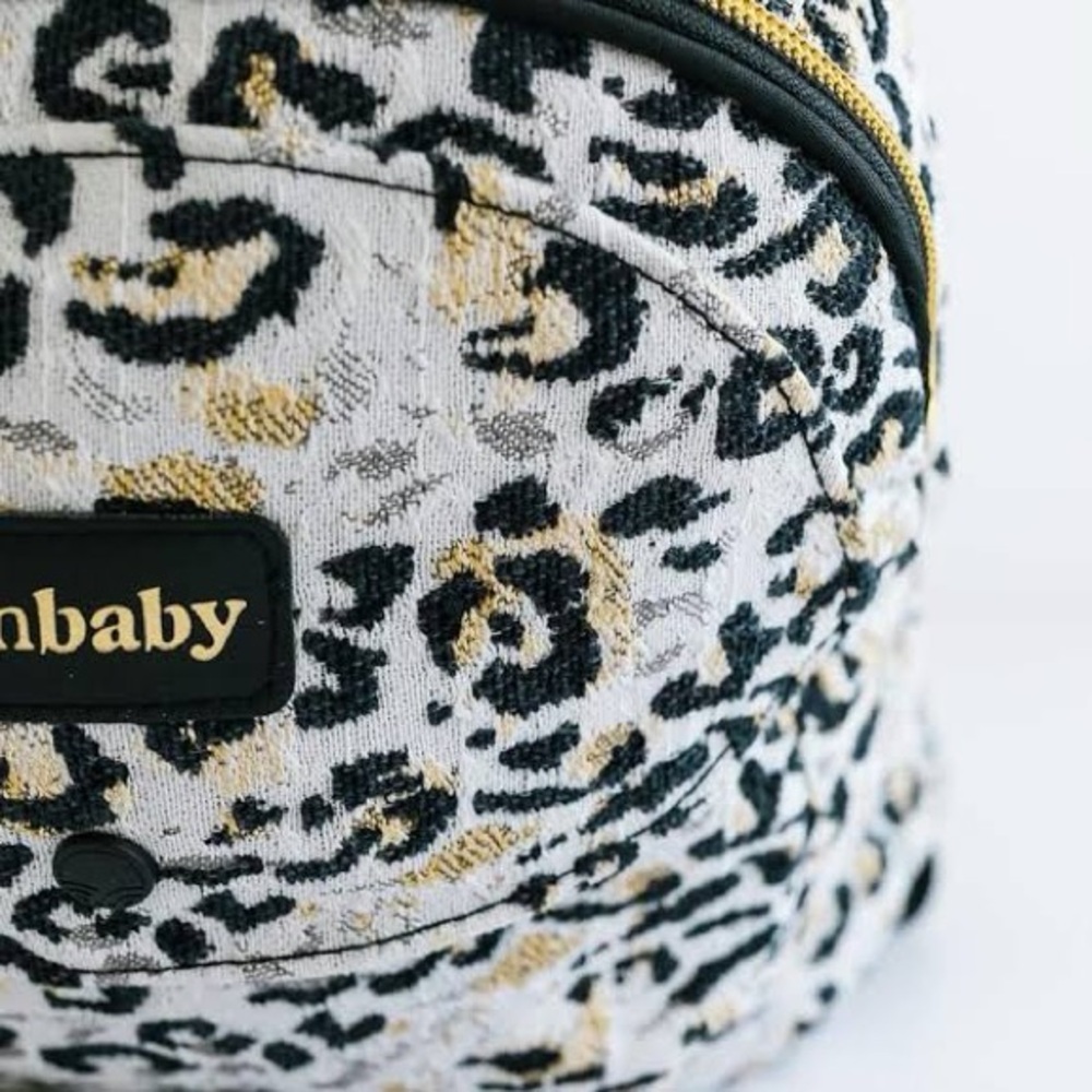 TushBaby The Pack in Snow Leopard Baby Bag - Picture 2 of 4